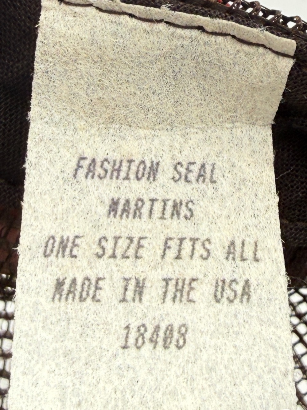 Vintage U-Haul Brown Patch Trucker Hat- 1980s- Fashion Seal Martins- OSFA - Picture 7 of 7